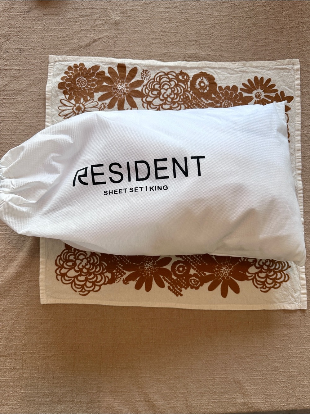 Resident King Sheet Set - White